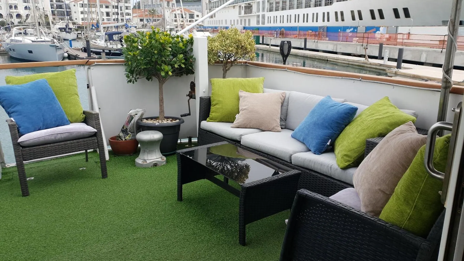 Botel Jasmine Coral Jay Boutique Boatel Ocean Village Gibraltar